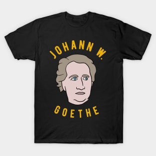 Johann Wolfgang Von Goethe - German Poet T-Shirt